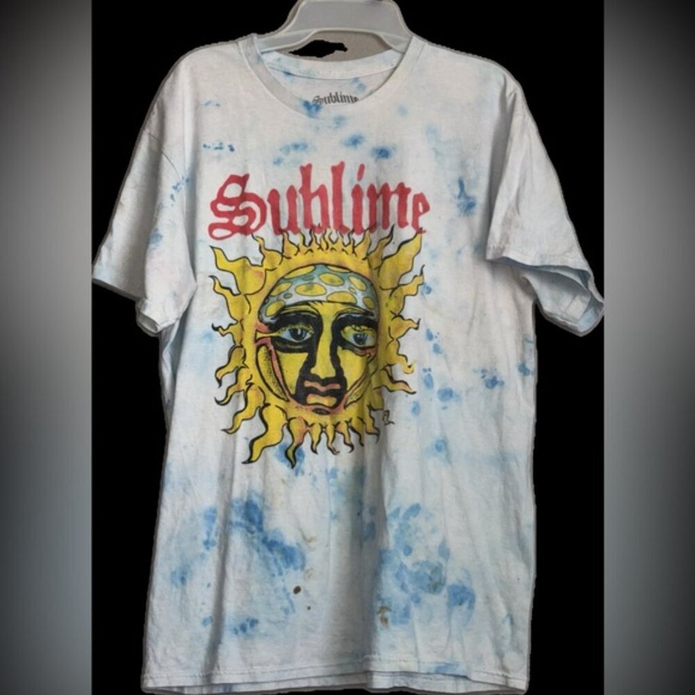 Brand new with tags SUBLIME SANATARIA NWT rare distressed and splatter tye die